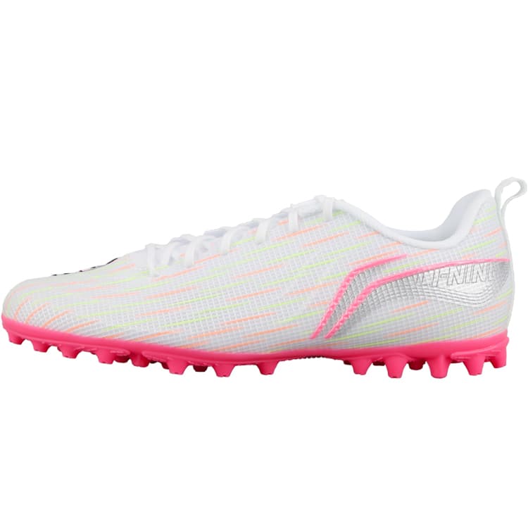 Li Ning YOUNG Pu Support Kids' Soccer Pink Color Kids'