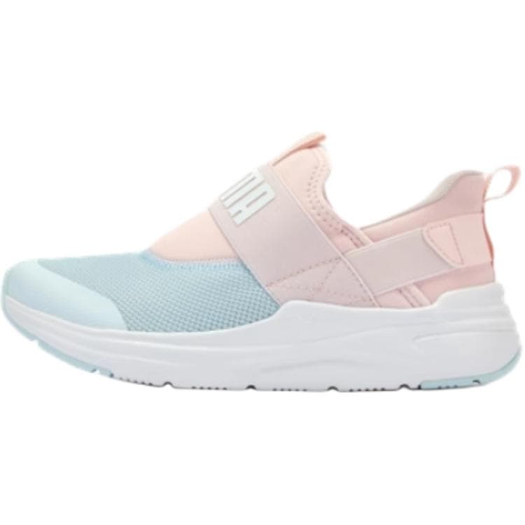 PUMA SOFTRIDE Wired 2 Lightweight Lifestyle Blue Pink Teenagers