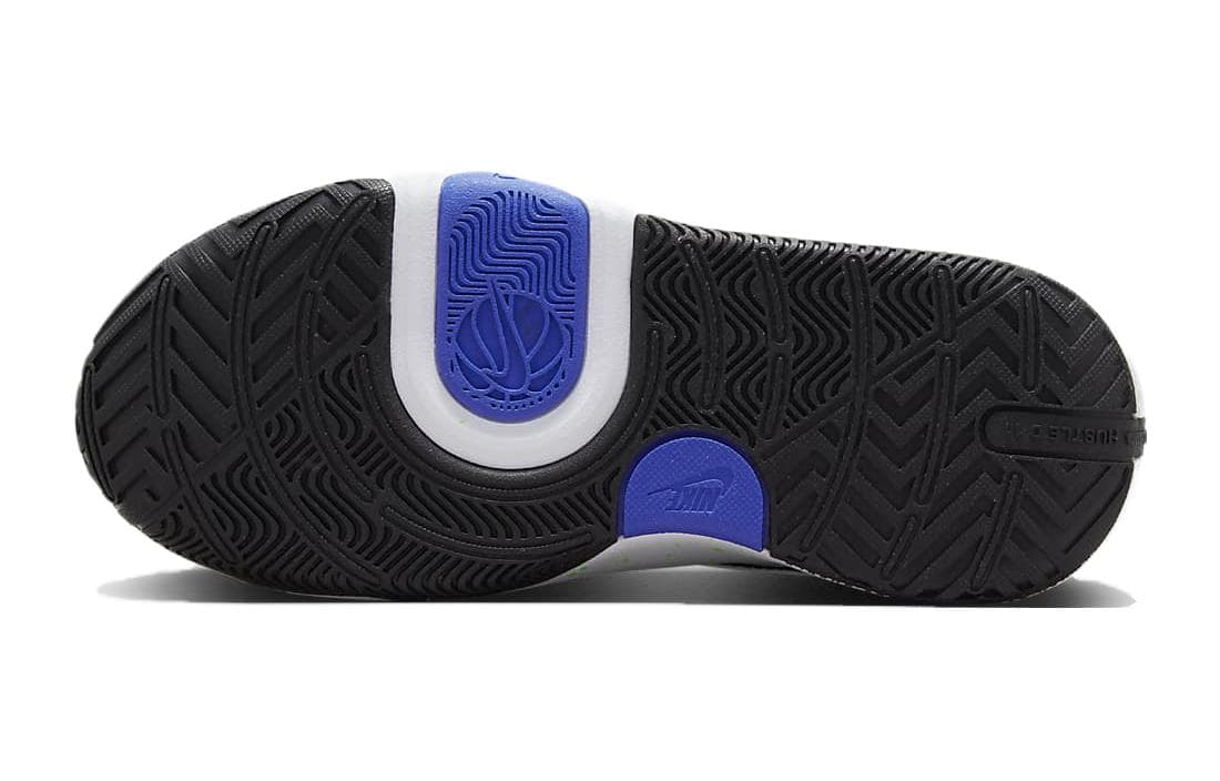 Nike Team Hustle D 11 Green Strike Racer Blue GS