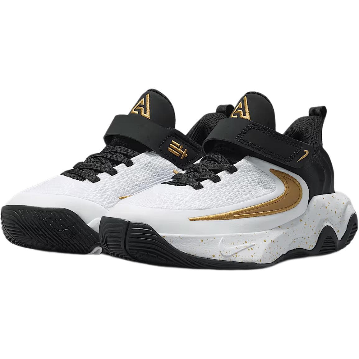 Nike Giannis Immortality 4 Classic Versatile Children's Black White