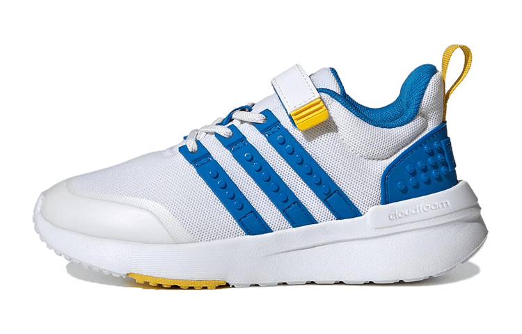 LEGO x Adidas Neo Racer TR21 Elastic Fabric Kids' White Blue Kids'