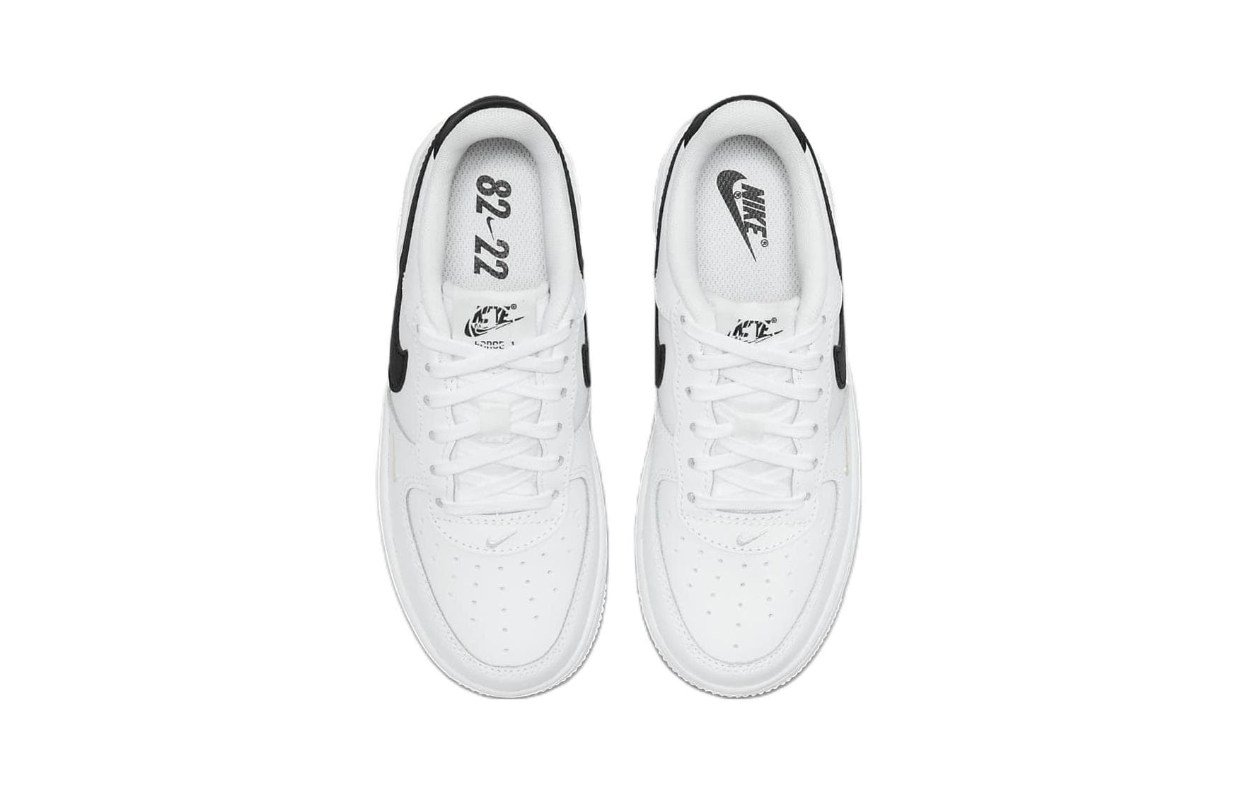Nike Air Force 1 Se 40th Black White Kids'