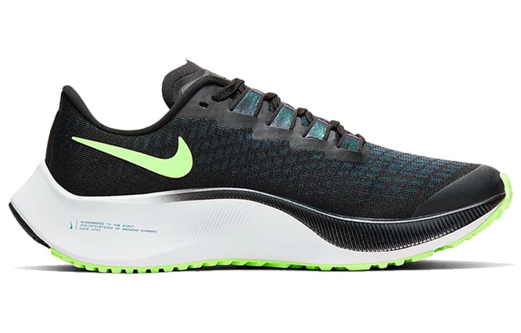 Nike Air Zoom Pegasus 37 Black Valerian Blue Ghost Green GS