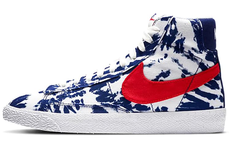 Nike Blazer Mid SE University Blue TieDye GS