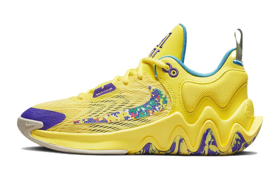 Nike Giannis Immortality 2 Yellow Purple