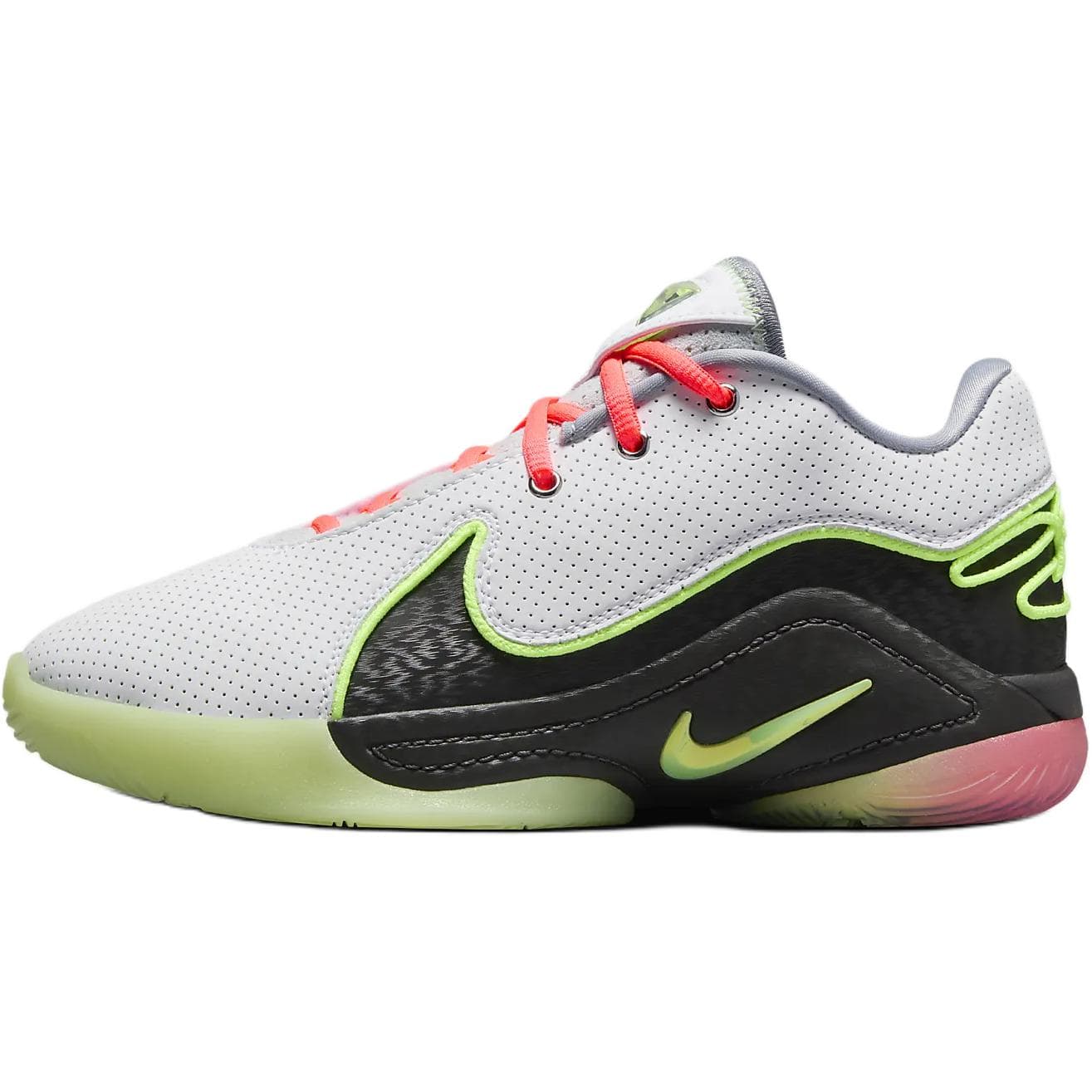 Nike LeBron 22 Children's White Black Green Kids'