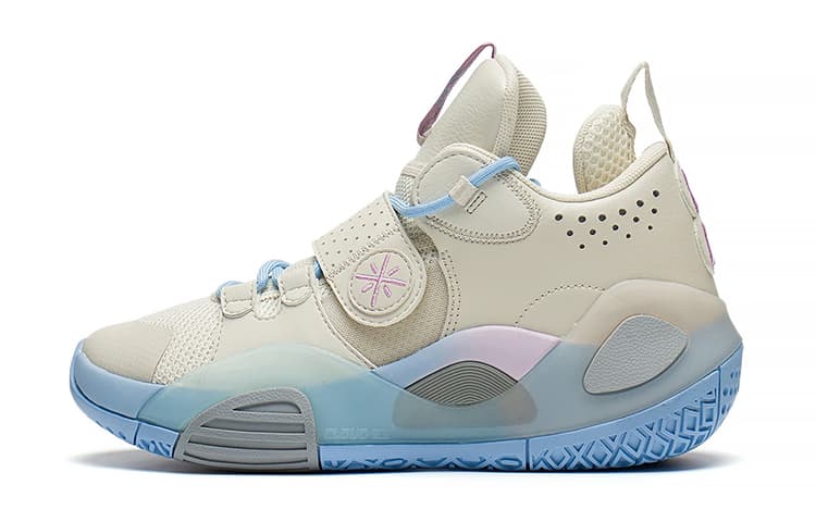 Li Ning YOUNG ALL CITY 8 Mid Children's White Blue