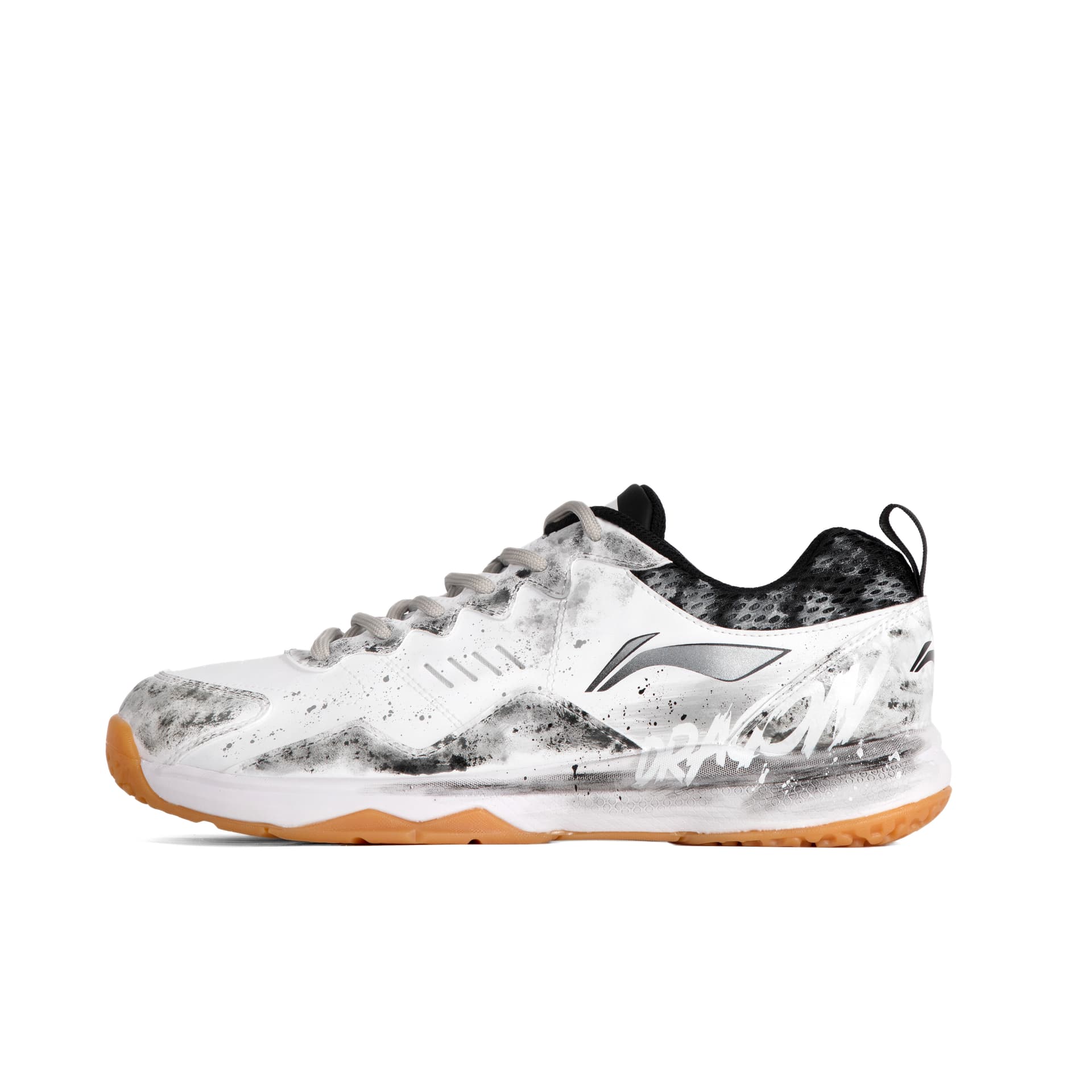 Li Ning Ace Badminton White Gray