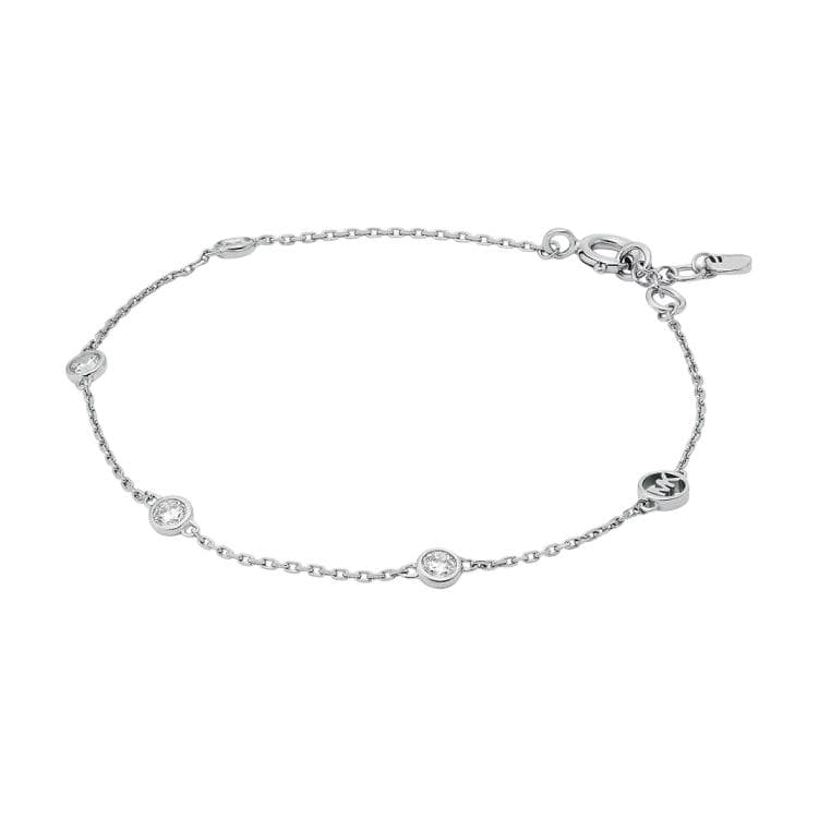 Michael Kors rhinestone bracelet Silver