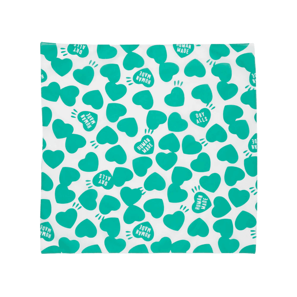HUMAN MADE Cotton Headwraps Multicolor Green