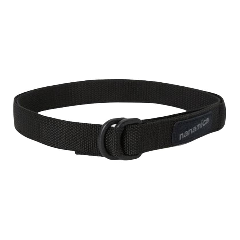 Nanamica Polypropylene Plastic Belt Black Width 2.5cm Black