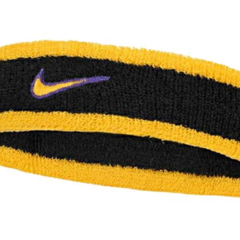 Nike Cotton Hair Bands Black/Court Purple/University Gold