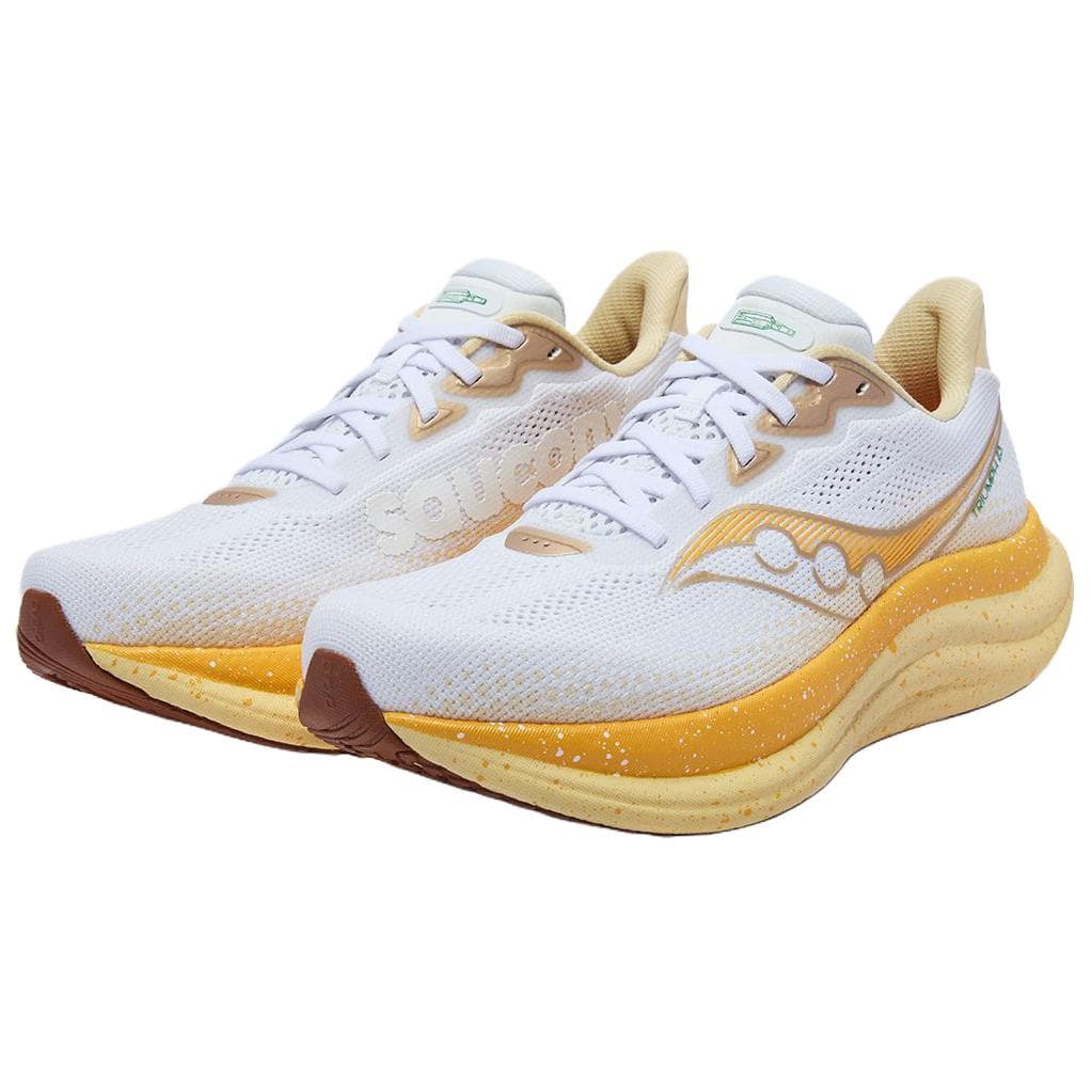 Saucony Triumph 23 City Commuting White Yellow