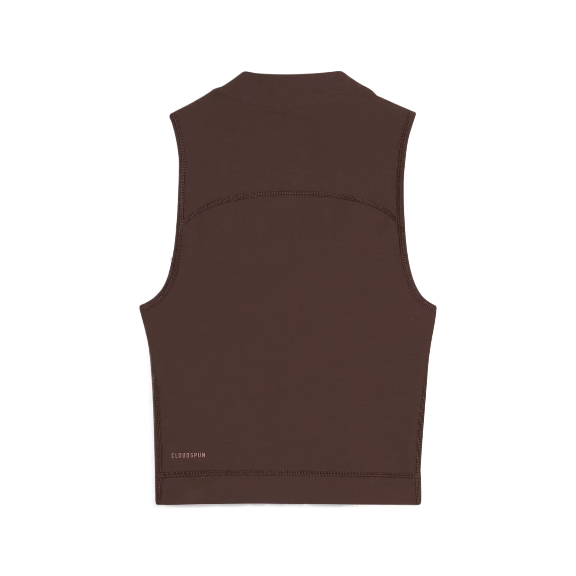 PUMA Sleeveless Sports Shirts Chocolates Brown