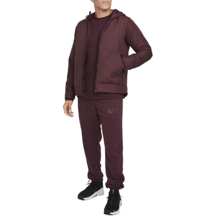 Nike Unlimited Puffer Jacket Burgundy