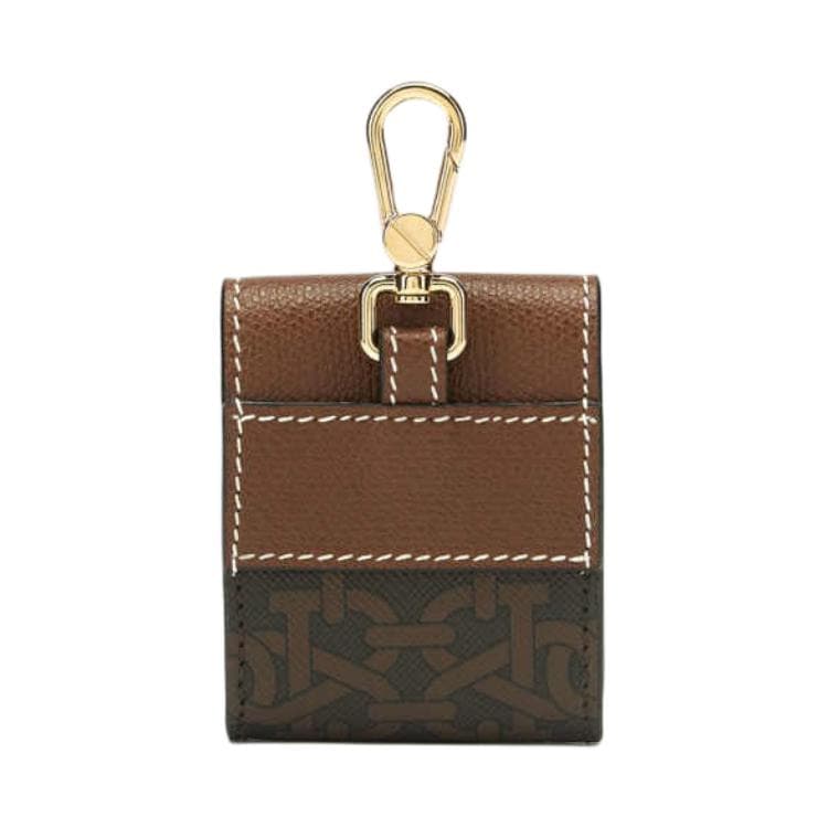 BALLY Cow With Fabric Earphone Case Brown