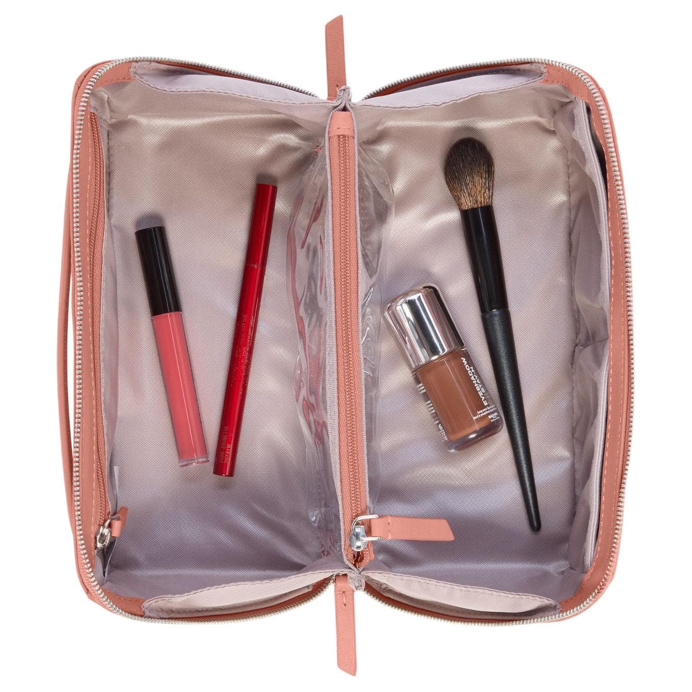 TUMI Voyageur Nylon Makeup Bag Pink