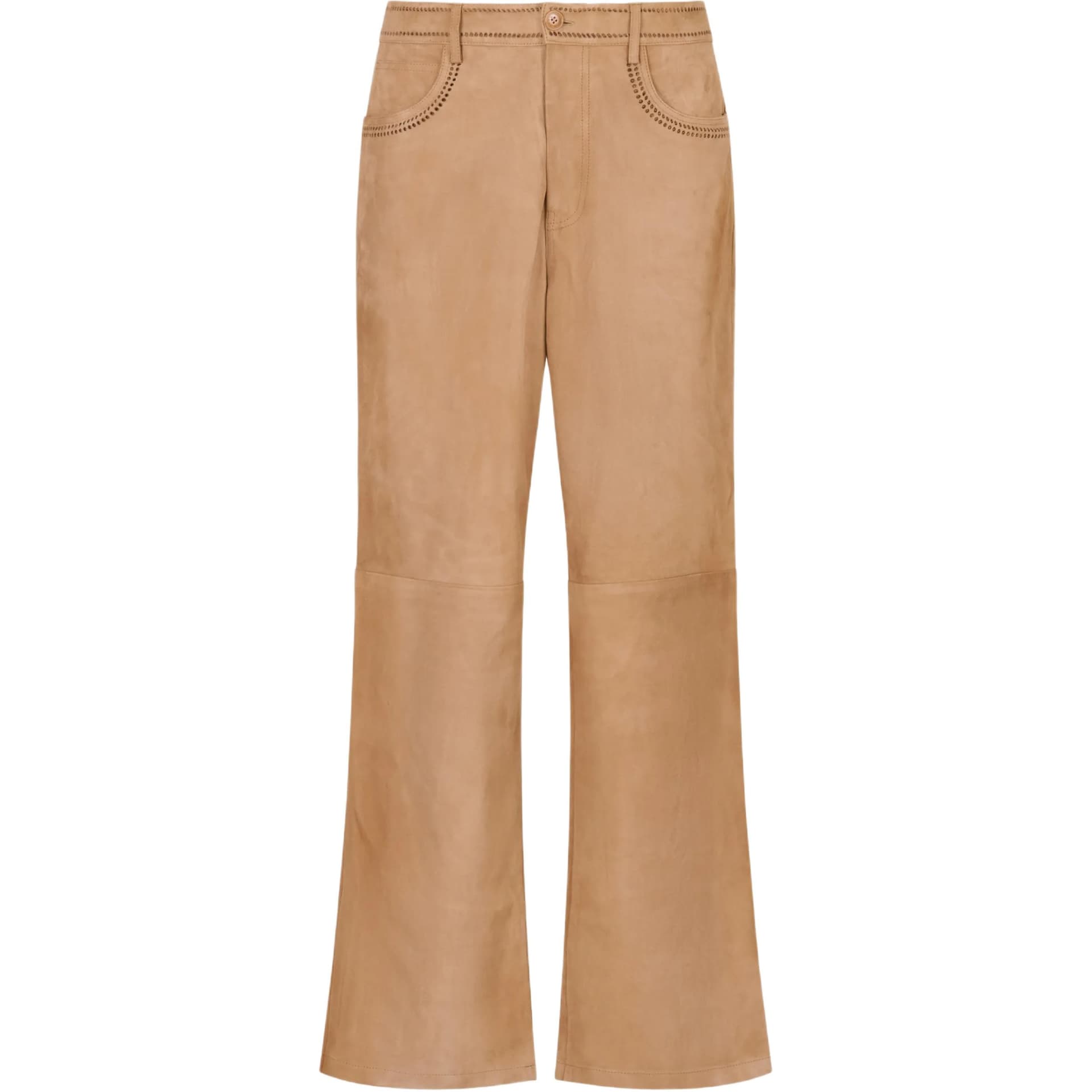 Marni cutoutdetail trousers Beige