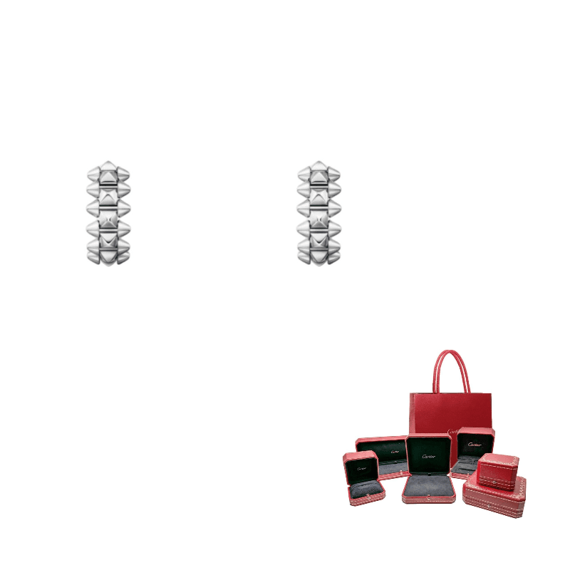 CARTIER CLASH DE CARTIER 18K Gold Earrings White Gold White Gold