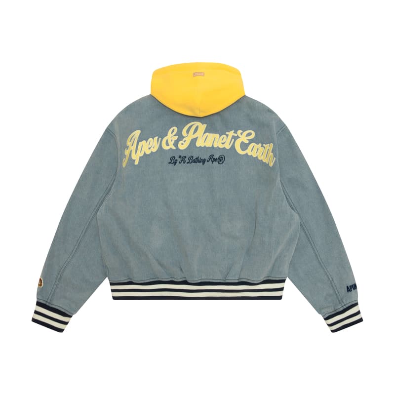 Aape hooded embroidered jacket