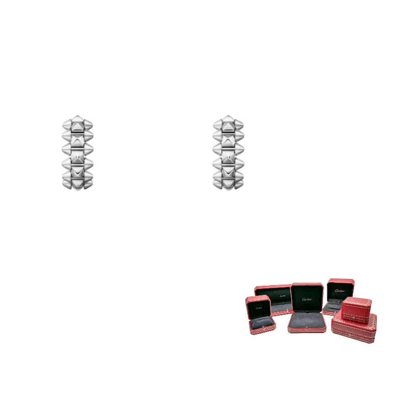 CARTIER CLASH DE CARTIER 18K Gold Earrings White Gold White Gold