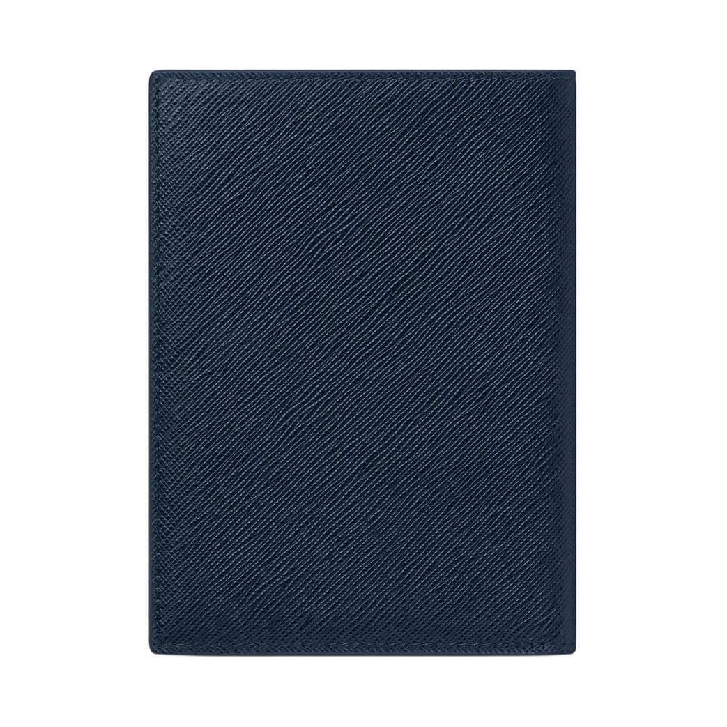 MONTBLANC Card Holder, Passport Holder Dark Blue