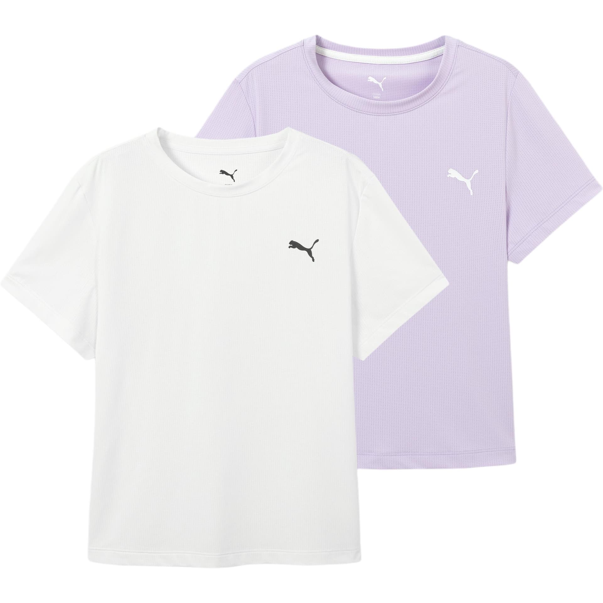 PUMA Kids' Quick Dry T Shirts 2 Pack Kids'