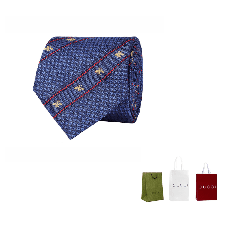 GUCCI Ties Blue
