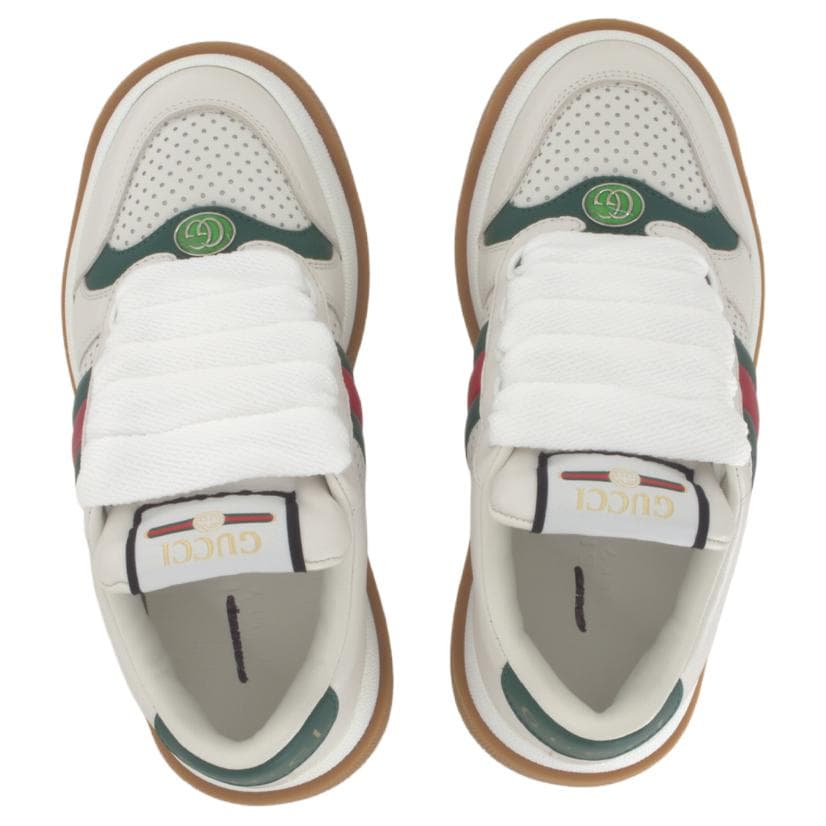 Gucci Wmns Screener 'White Green Red'