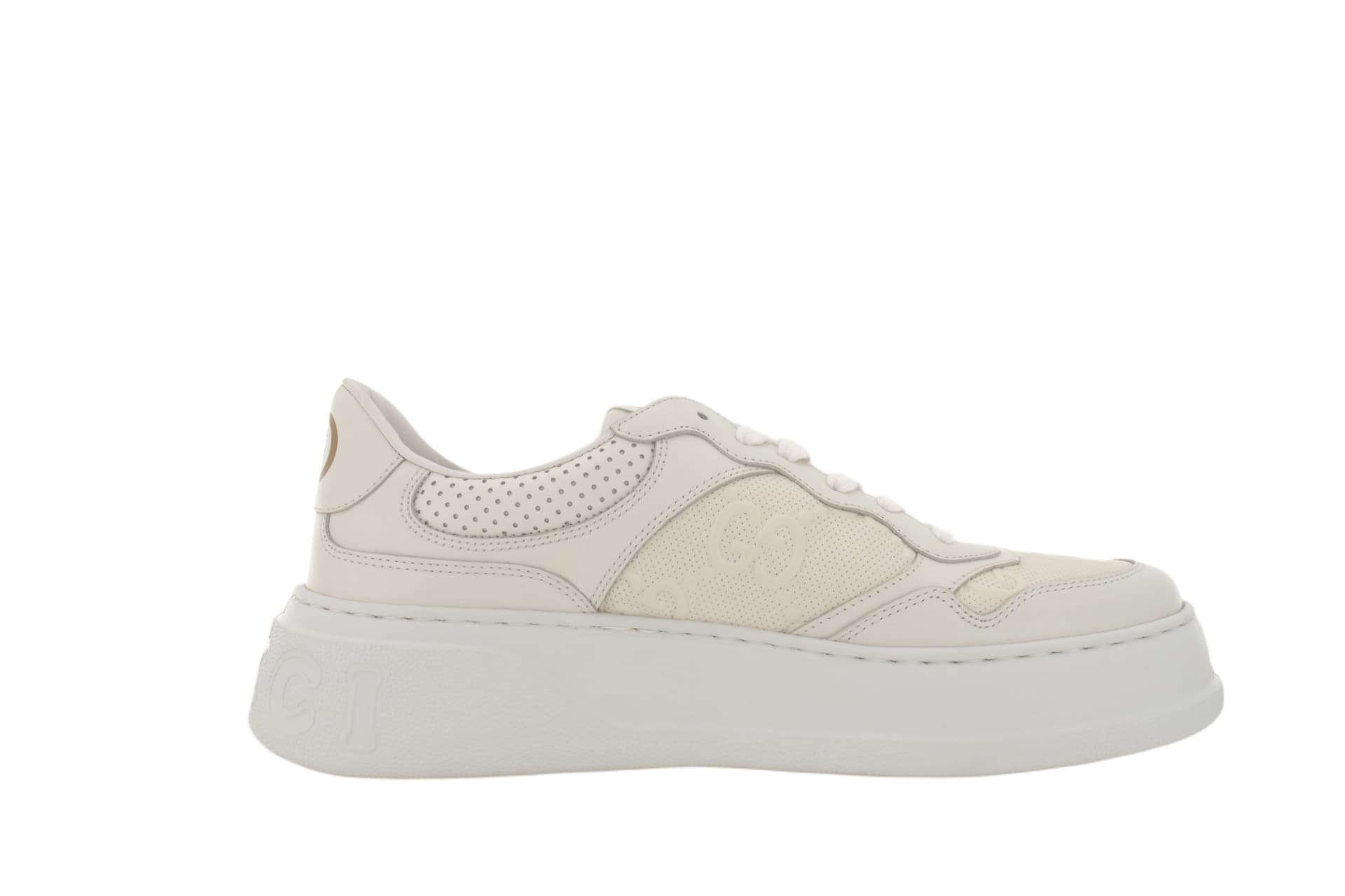 Gucci Gg Embossed Sneaker 'White'