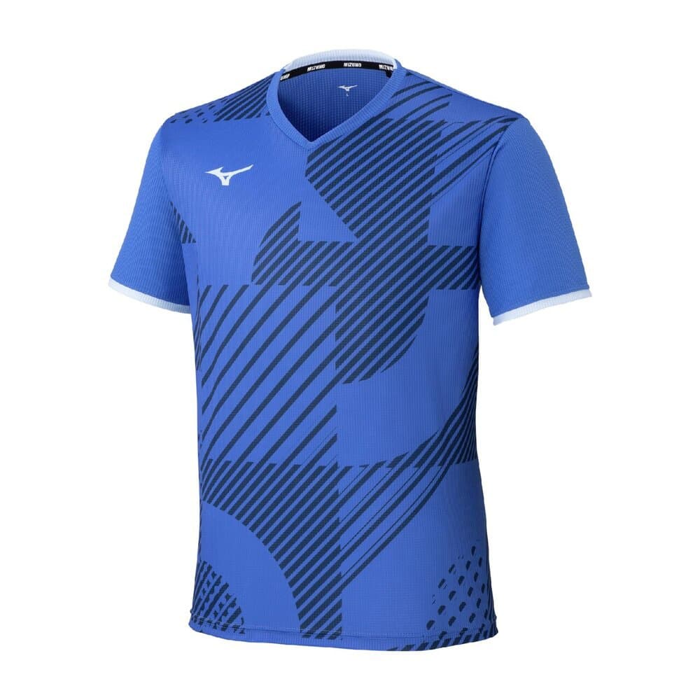Mizuno Sportswear Crew Neck Moderate 23 Dazzling Blue