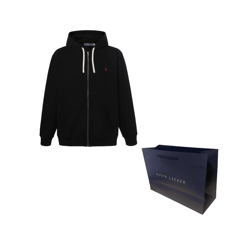 Polo Ralph Lauren embroideredlogo zipup hoodie