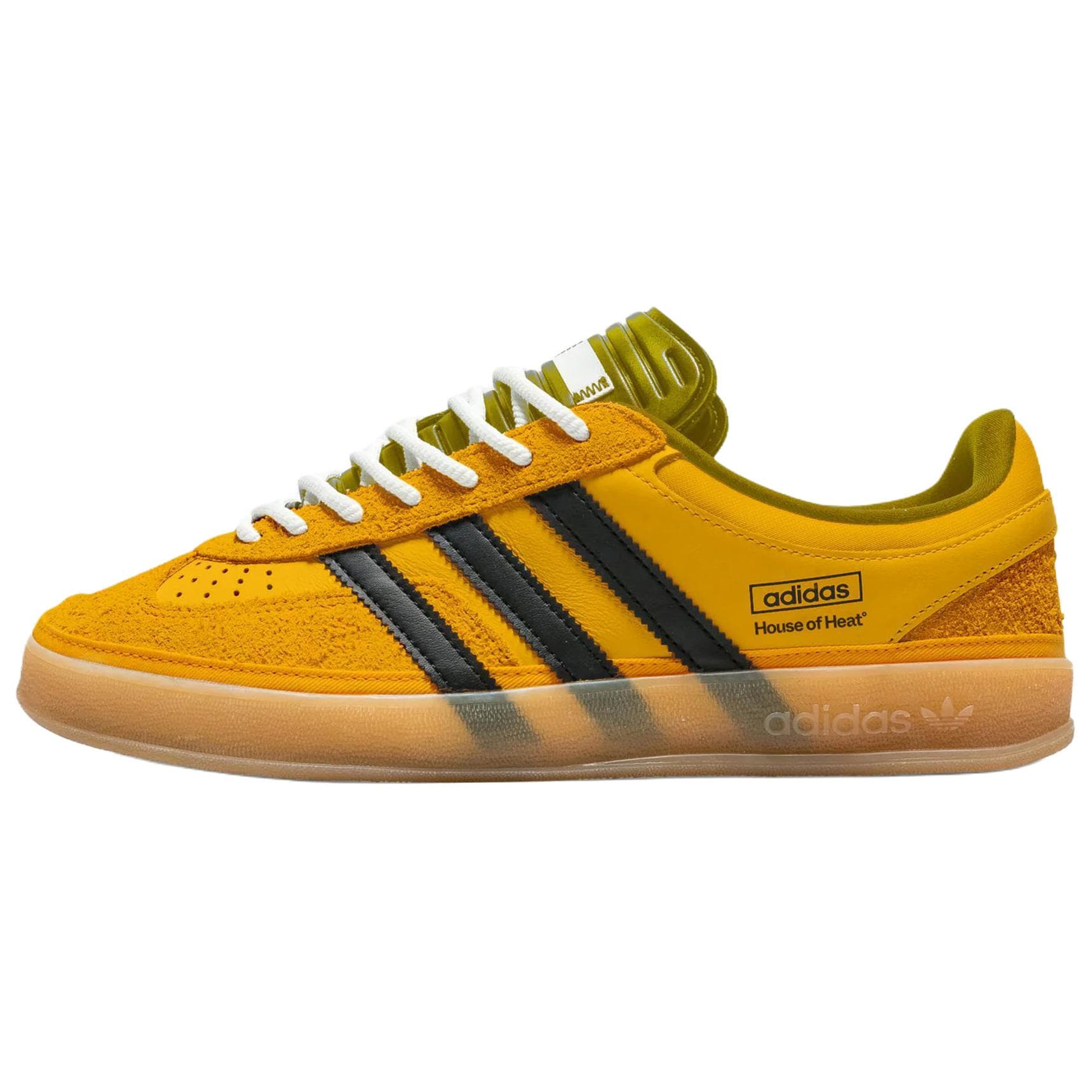 Adidas Originals x Bad Bunny Gazelle Lowtop German Army Trainers Yellow