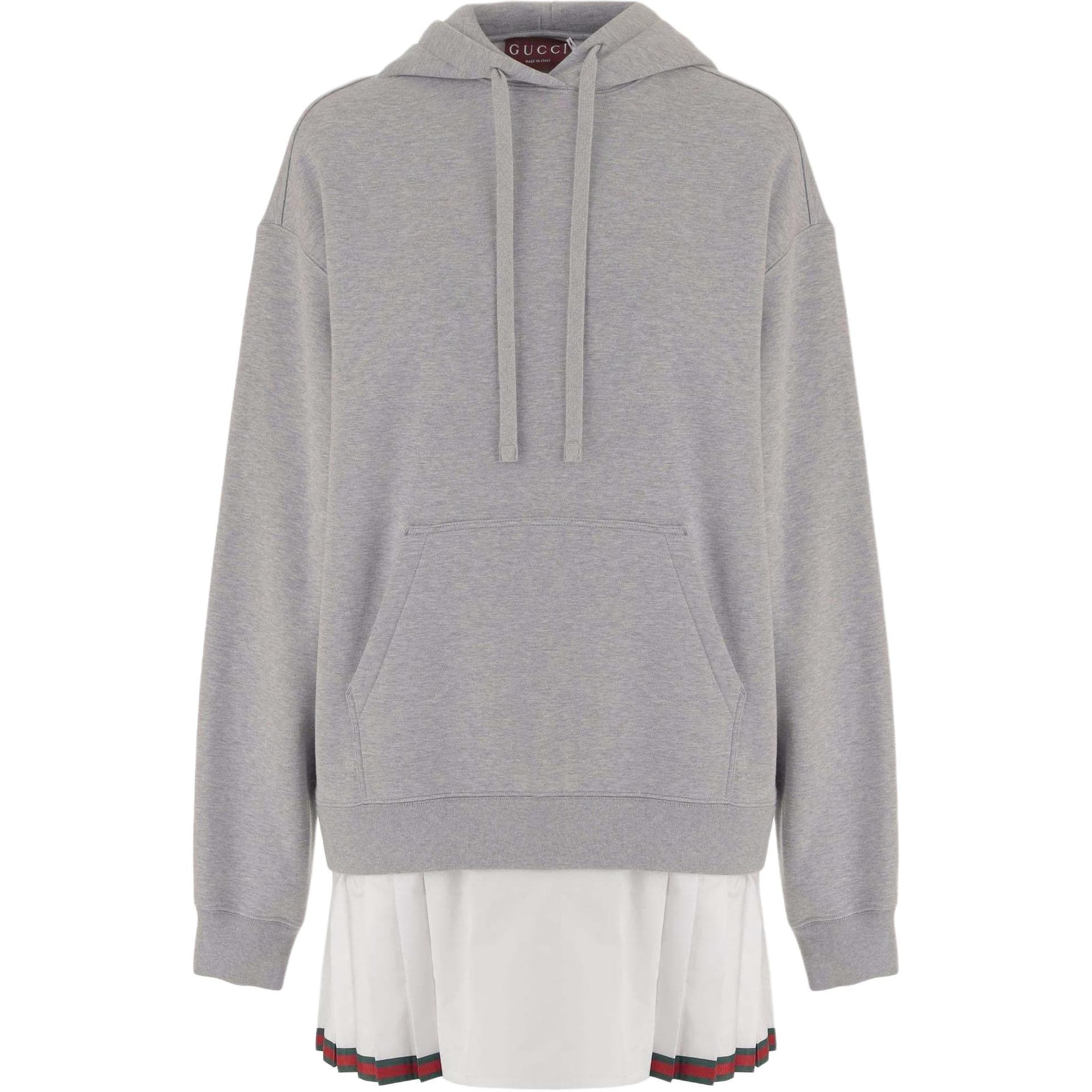 Gucci Layered Drawstring Sweatshirt