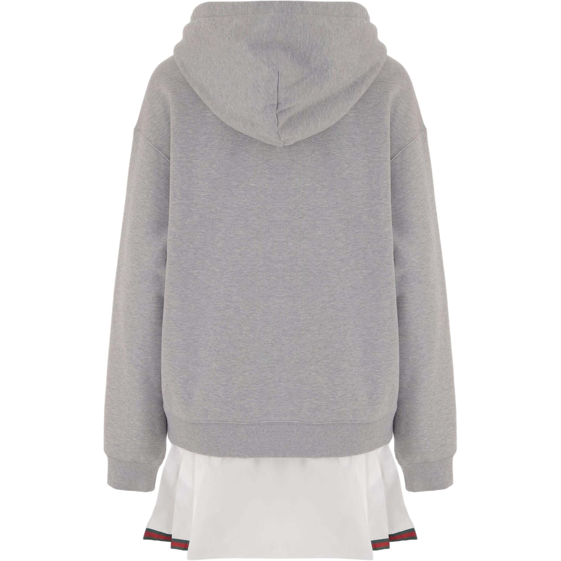 Gucci Layered Drawstring Sweatshirt
