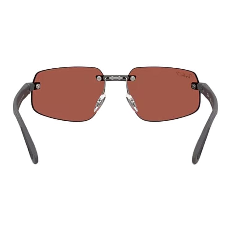 RayBan Peek Polymer Irregular Shape Sunglasses Sand Gray