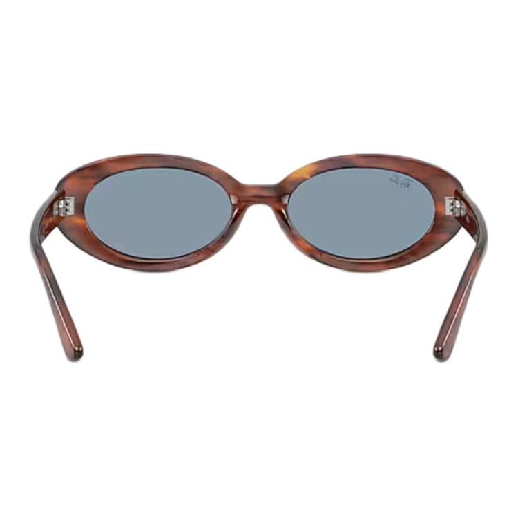 RayBan Acetate Oval Sunglasses Stripes Havana