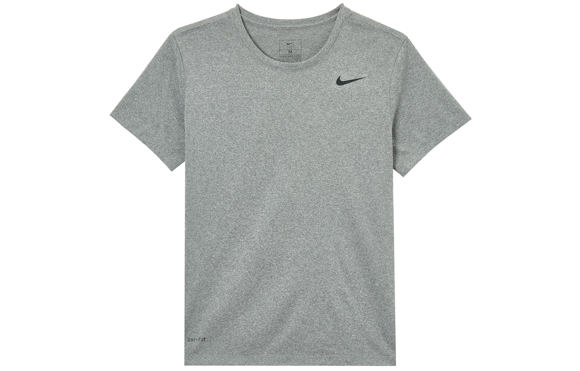 Nike Dri Fit T Shirt Carbon Gray
