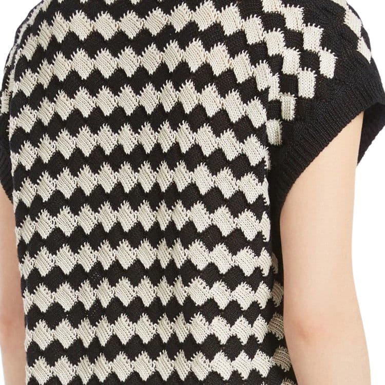 'S MAX MARA SS25 Knitwear Black White