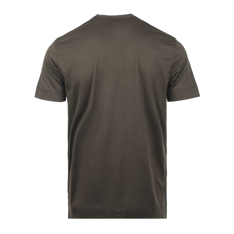 EMPORIO ARMANI SS26 ShortSleeved TShirts Coffee