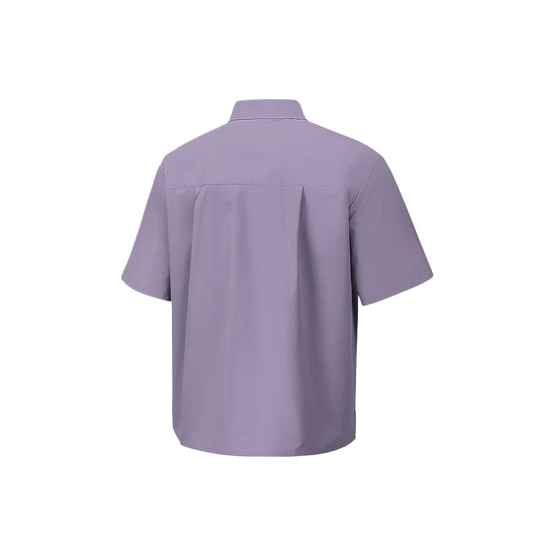 Skechers Shirts Eggplant Purple 05S7 Lapel Moderate