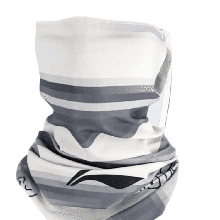 Li Ning Sun Protection Neck Covers Gray