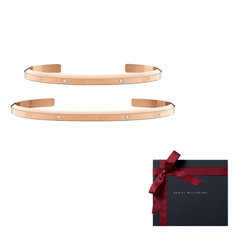 Daniel Wellington Synthetic Cubic Zirconia Alloy Bangles Rose Gold Rose Gold