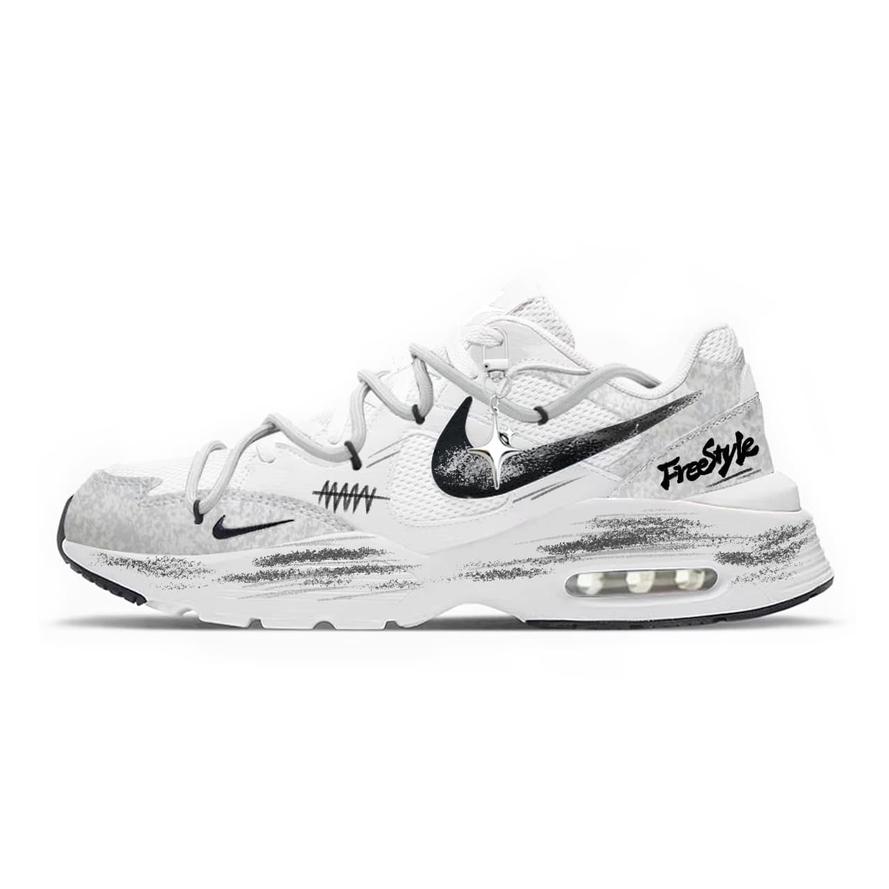 Nike Air Max Fusion Sprint White Gray