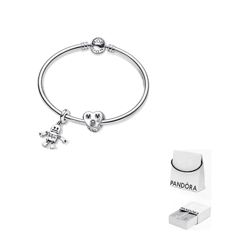 Pandora 925 Sterling Silver Bangles Silver Silver