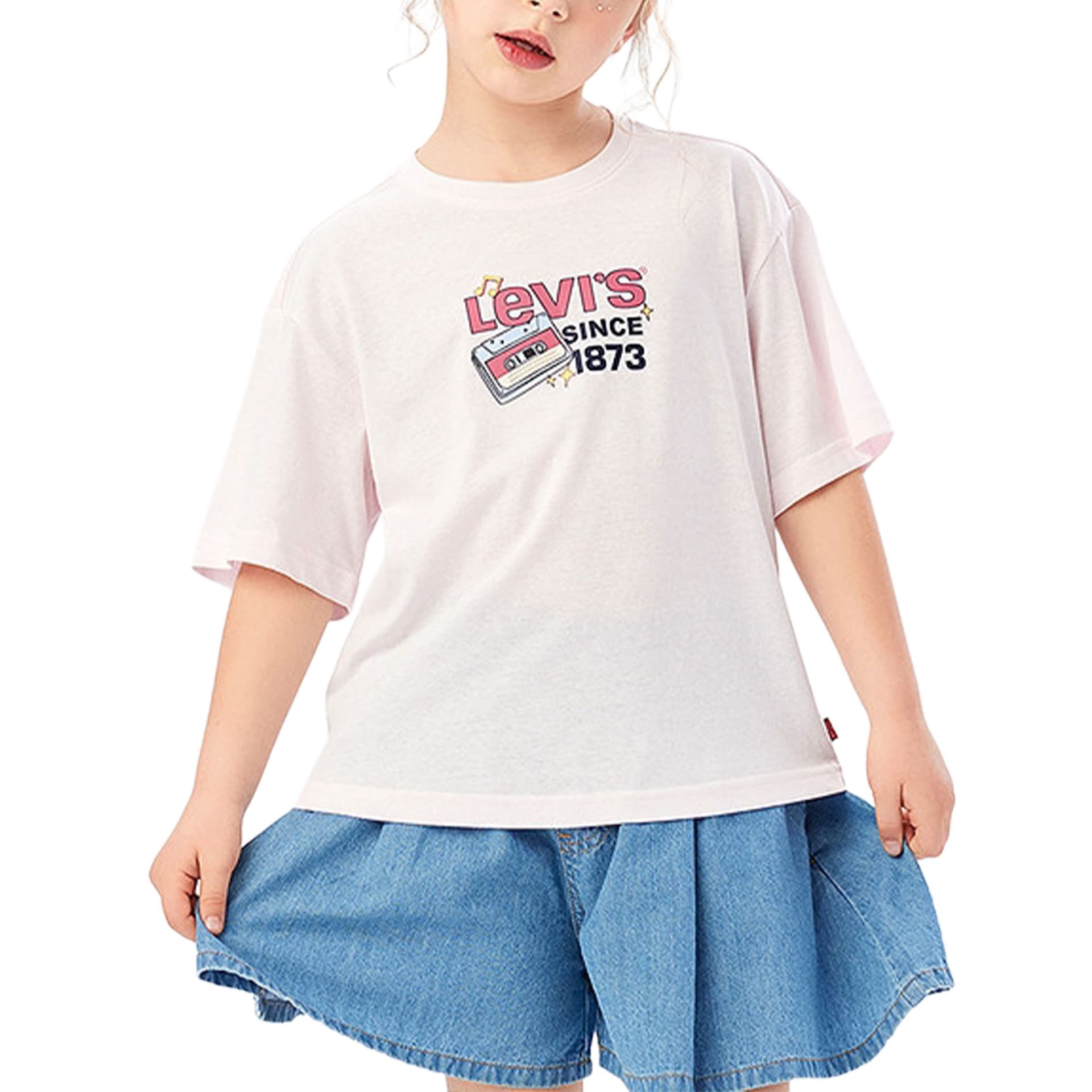 Levi's TShirts Crew Neck Thin NonStretch