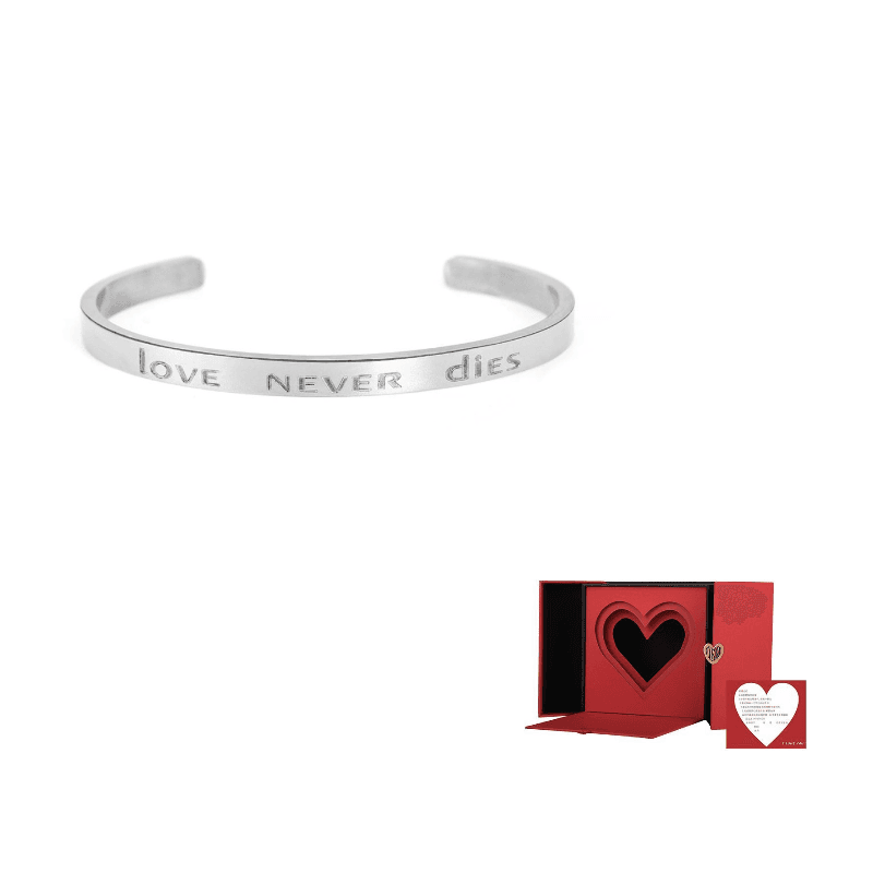 MUSTKOO Titanium Steel Wristbands MBR8101Single Size