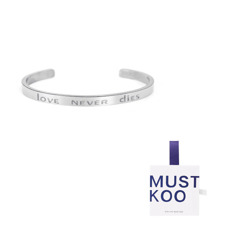 MUSTKOO Titanium Steel Wristbands MBR8101Single Size
