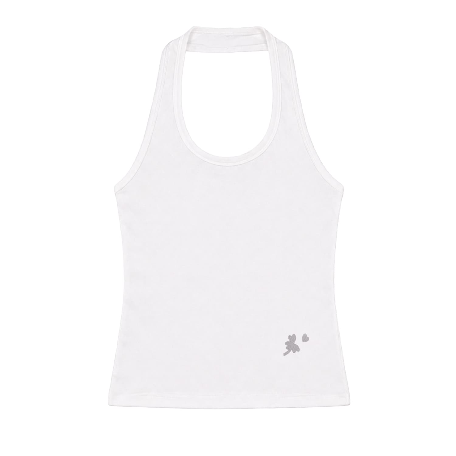 NSTNEW START Tank Tops Uneck Thin Halter Neck