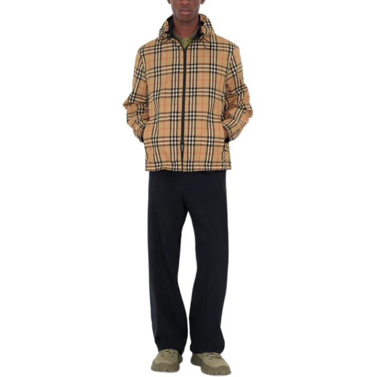 Burberry Checked Reversible ZipUp Jacket